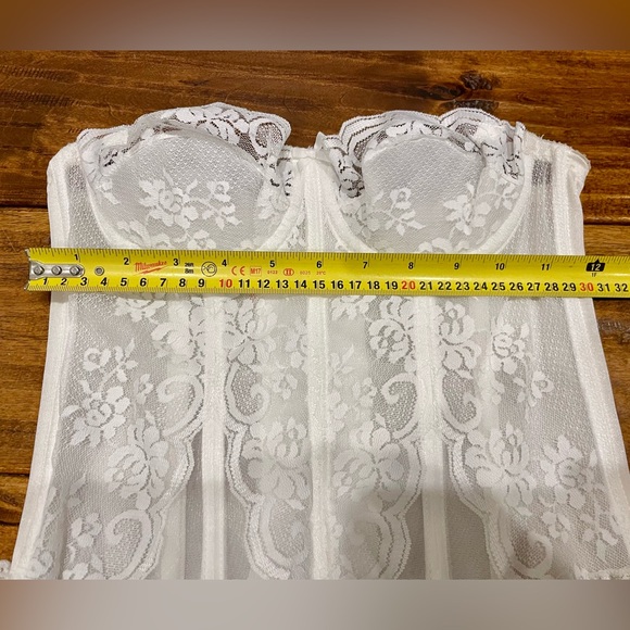 Vintage Smart white bustier - Picture 11 of 13